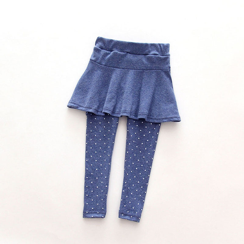 6Colors Toddler Cozy Pantskirt Girl Wool Culotte Kids Child Legging Trousers - CelebritystyleFashion.com.au online clothing shop australia