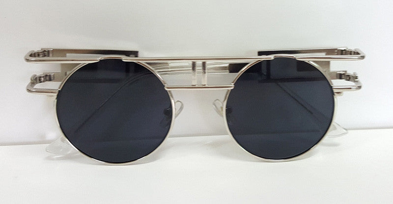 Quality Metal Frame Steampunk Sunglasses Women Brand Designer Round Men Gothic Sun glasses Vintage Eyeglasses ss211 - CelebritystyleFashion.com.au online clothing shop australia