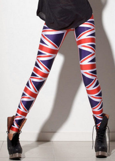 Online discount shop Australia - Fashion Striped Series Printed Style Creative Leggins Fitness Women Sexy Pants