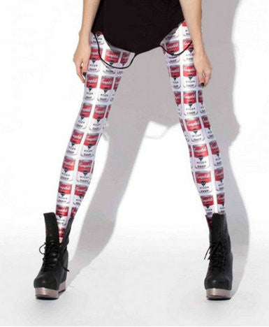 Online discount shop Australia - Fashion Striped Series Printed Style Creative Leggins Fitness Women Sexy Pants