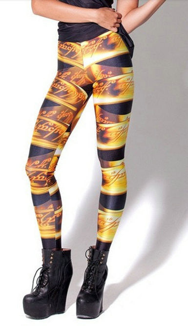 Online discount shop Australia - Fashion Striped Series Printed Style Creative Leggins Fitness Women Sexy Pants