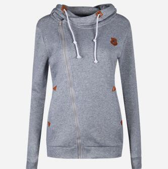 New Fashion Women Hoody 8 Colors Long Sleeve Slim Fit Jumper Hoodies Coat Sweatshirt with hooded free shipping LN835E - CelebritystyleFashion.com.au online clothing shop australia