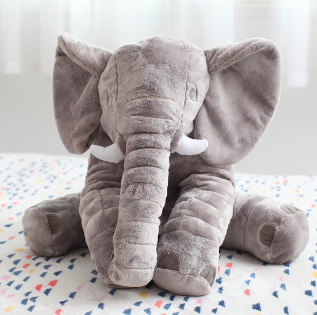 Online discount shop Australia - Elephant Soft Appease Baby Pillow Baby Calm Doll Baby Toys Baby Sleep Bed Car Seat Cushion Kids Portable Bedroom Bedding Stuffed