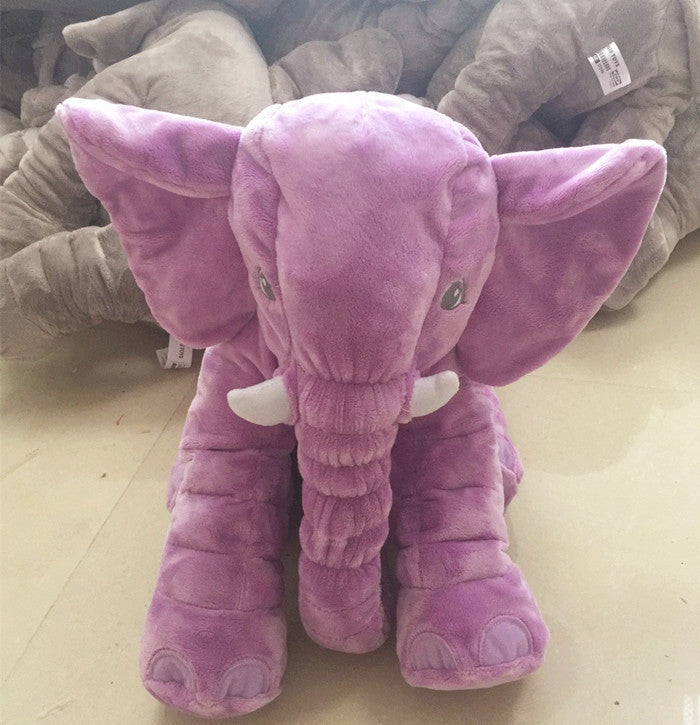 Online discount shop Australia - Elephant Soft Appease Baby Pillow Baby Calm Doll Baby Toys Baby Sleep Bed Car Seat Cushion Kids Portable Bedroom Bedding Stuffed