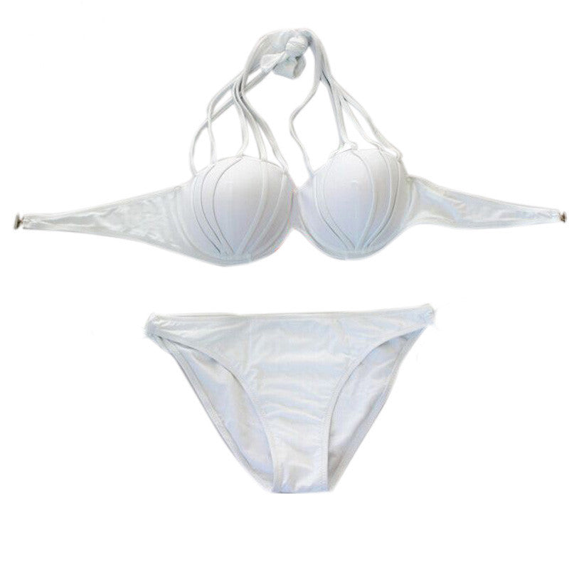 Push Up Bikini Brazilian Bandeau Top Neon String Bathing Suits Swimsuit Biquini Women Swimwear Sexy Bikini Set - CelebritystyleFashion.com.au online clothing shop australia