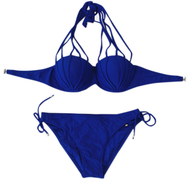 Push Up Bikini Brazilian Bandeau Top Neon String Bathing Suits Swimsuit Biquini Women Swimwear Sexy Bikini Set - CelebritystyleFashion.com.au online clothing shop australia