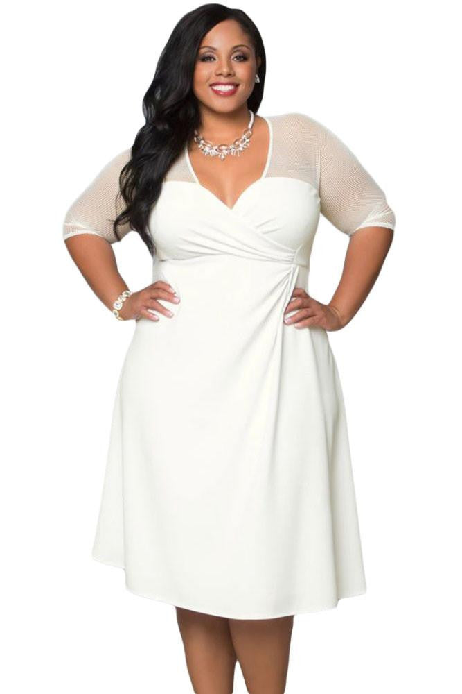 Women Fashion Half Sleeve Work Wear Sugar and Spice Dress cozy vestidos autumn dress big sizes LC60671