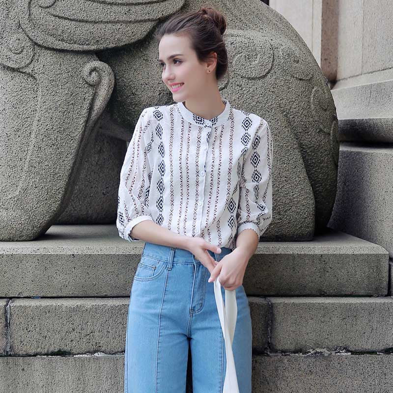 Online discount shop Australia - New Arrival  Blouse  Body Plus Size Loose Women Shirts Vintage  Women Tops