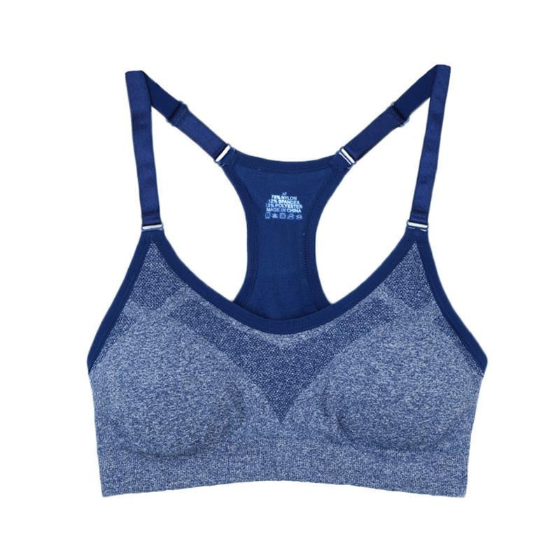 Women Fashion Bra Stretch Tank Top Bra Women Crop Tops Fitness Sportswear Vest