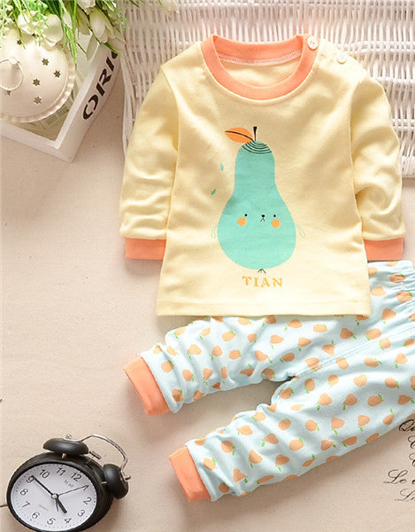 baby clothing set baby girls clothes long sleeve t-shirt + pants 2pcs suit cotton baby girl newborn clothing set - CelebritystyleFashion.com.au online clothing shop australia