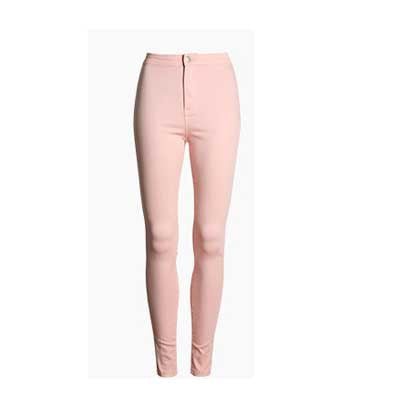 Online discount shop Australia - Fashion Slim Jeans Women Femme Female White Jeans With High Waist Tight Jeans Women's Candy Color New Pants Women Trousers