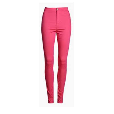 Online discount shop Australia - Fashion Slim Jeans Women Femme Female White Jeans With High Waist Tight Jeans Women's Candy Color New Pants Women Trousers