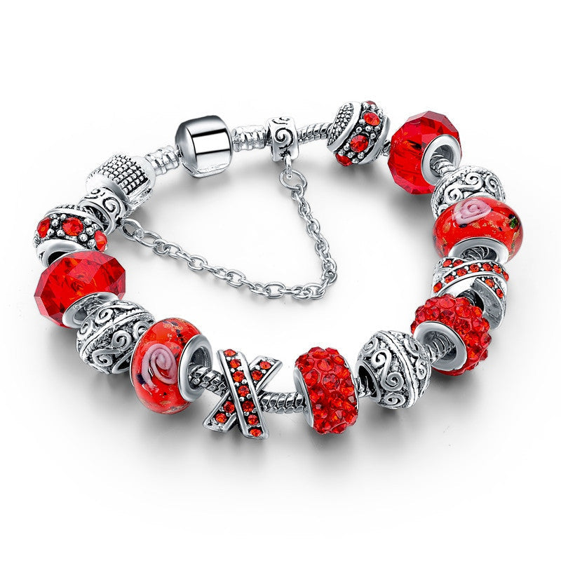 Szelam Jewellery European Charm Bracelets For Women 925 Silver Chain Bracelets & Bangles DIY Jewelry Pulseras SBR160014 - CelebritystyleFashion.com.au online clothing shop australia