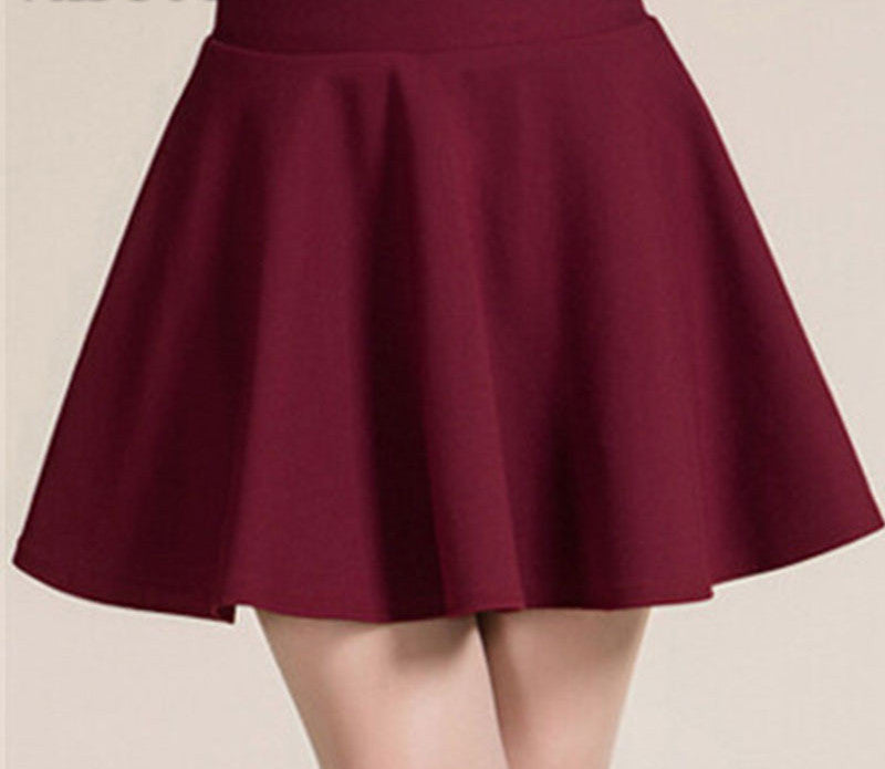 Skirt Girl lady Short Skater female mini Skirt Women Clothing Bottoms