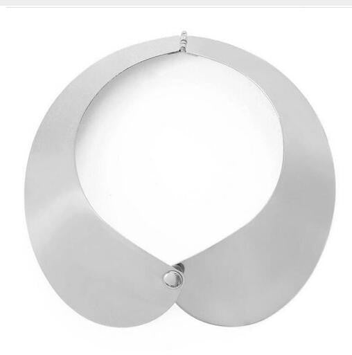 Fashion Jewelry Gold Chain Smooth Metal Choker Necklaces For Women Bijoux Collier Ras Du Cou Chunky Statement Necklace - CelebritystyleFashion.com.au online clothing shop australia