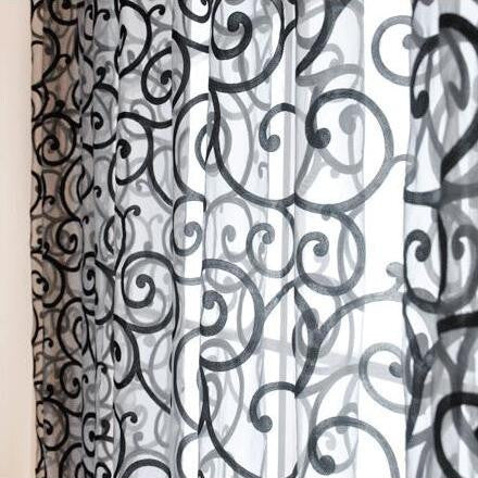 Online discount shop Australia - Fashion fashion curtain window screening finished product quality curtain