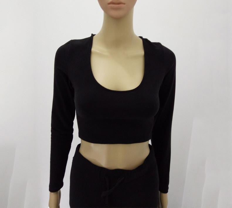 Two pieces Rompers Women Jumpsuit Women Bodycon Jumpsuit Deep V Neck Long Sleeve Fashion Club Bodysuit Bandage Jumpsuit