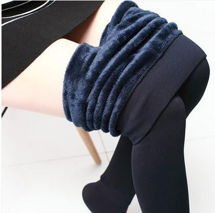 Women's Clothing Candy Colors Women Pants Plus Velvet Thick Warm Leggings Ladies Pants For Winter Super Elastic Women Leggings