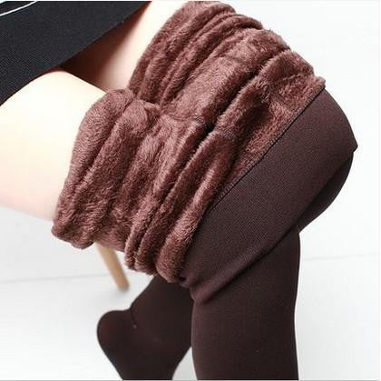 Women's Clothing Candy Colors Women Pants Plus Velvet Thick Warm Leggings Ladies Pants For Winter Super Elastic Women Leggings