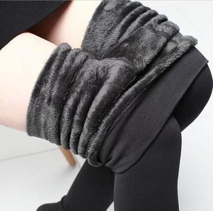 Women's Clothing Candy Colors Women Pants Plus Velvet Thick Warm Leggings Ladies Pants For Winter Super Elastic Women Leggings