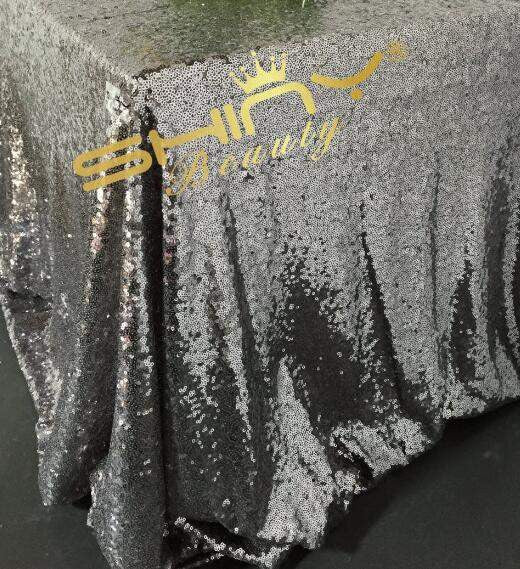 Online discount shop Australia - 125x180cm Champagne/Gold/Silver Embroidery Mesh Sequin Tablecloth Sequin Table Overlay for Wedding/Party Decora