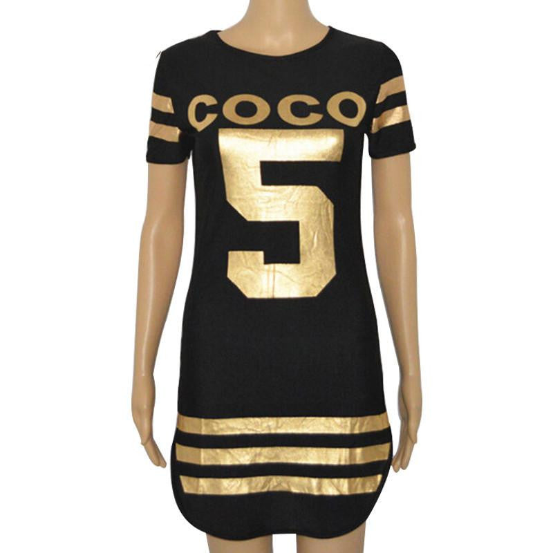 Women Side Split Shirts Style Letter Black T Shirt split side Tshirt Plus Size Women Clothing TS5092