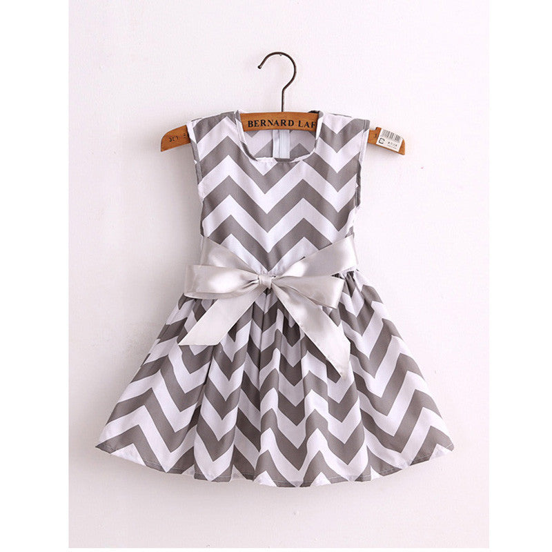 Online discount shop Australia - Brand fashion cotton print girl dress baby girls princess dresses kids dress children clothes