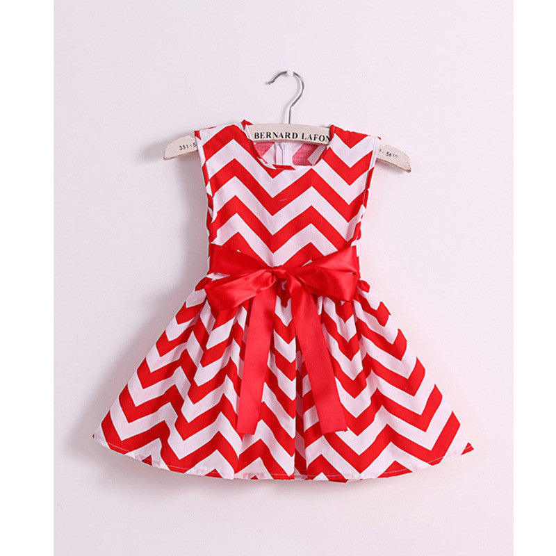 Online discount shop Australia - Brand fashion cotton print girl dress baby girls princess dresses kids dress children clothes