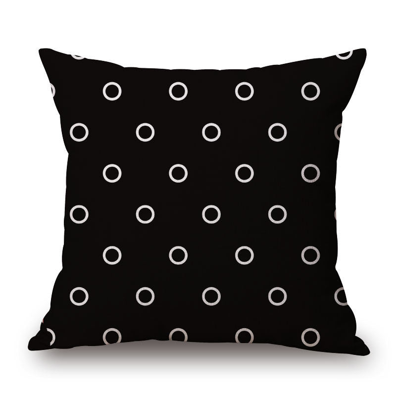 Online discount shop Australia - Fashion High Quality Cotton Linen Nordic Geometry Plus, Dot, Square Decorative Throw Pillow Case Cushion Cover Sofa Home Decor