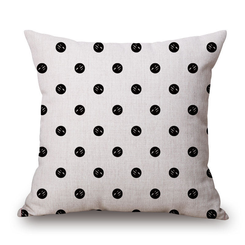 Online discount shop Australia - Fashion High Quality Cotton Linen Nordic Geometry Plus, Dot, Square Decorative Throw Pillow Case Cushion Cover Sofa Home Decor