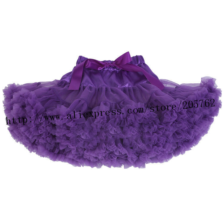 21 colors baby girls tutu Fluffy Chiffon Pettiskirts Baby Girls Princess dance party Tulle tutu Skirt petticoat 12M-8T - CelebritystyleFashion.com.au online clothing shop australia