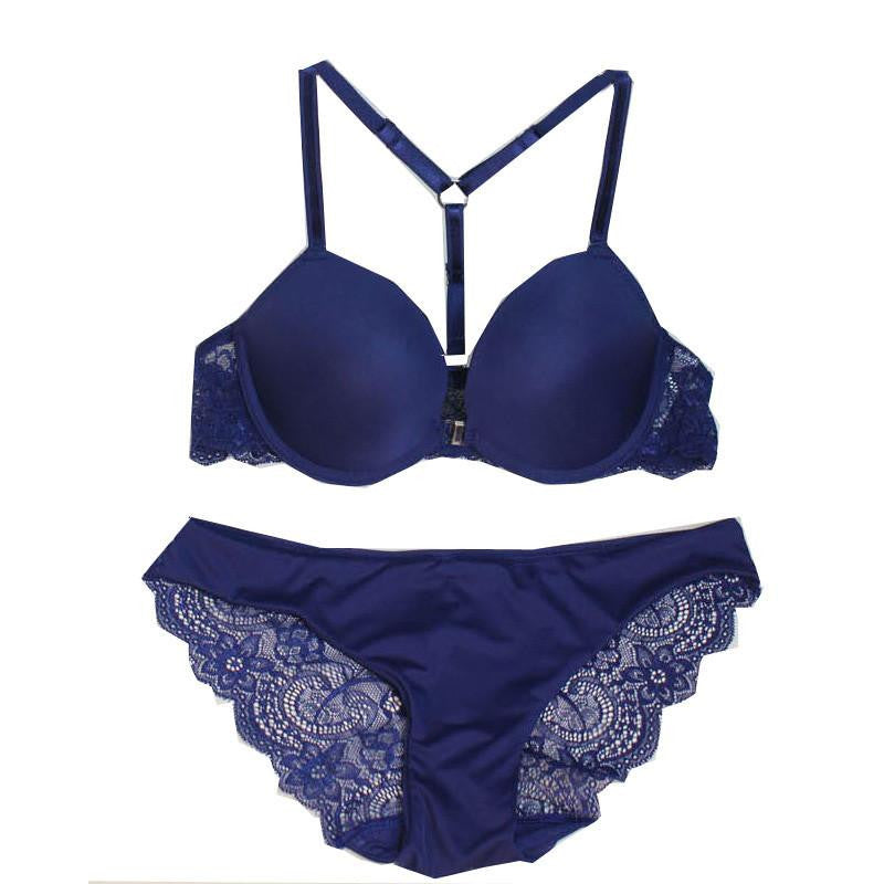 Elegant Bra and Panty Set Women Bras Underwear Lady push up bra Lingeries bra brief set lingerie set