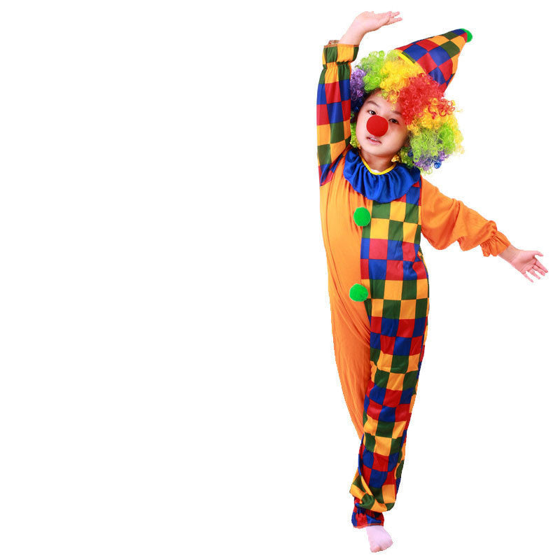 Halloween Costumes Kids Children Circus Clown Costume Naughty Harlequin Fancy Fantasia Infantil Cosplay Clothing for Boys Girls - CelebritystyleFashion.com.au online clothing shop australia