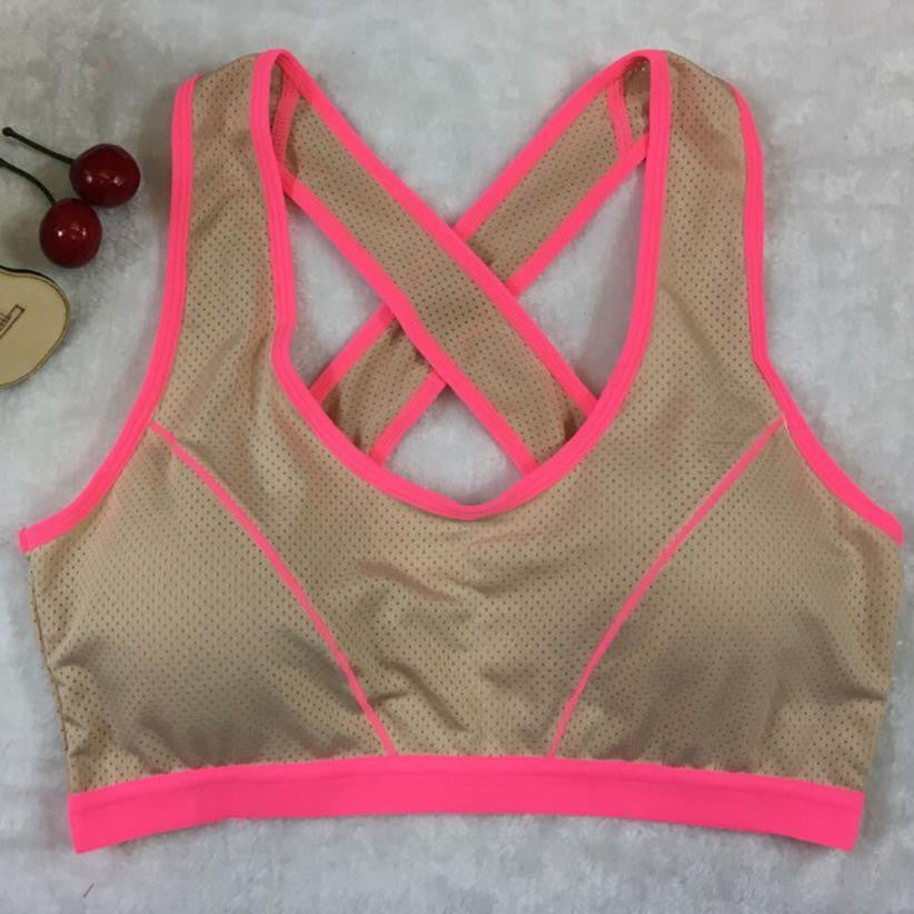 Slim Fitness keep fit Women Lady Bra Solid Wrap Chest Strap Vest Tops Bra bandage crop top