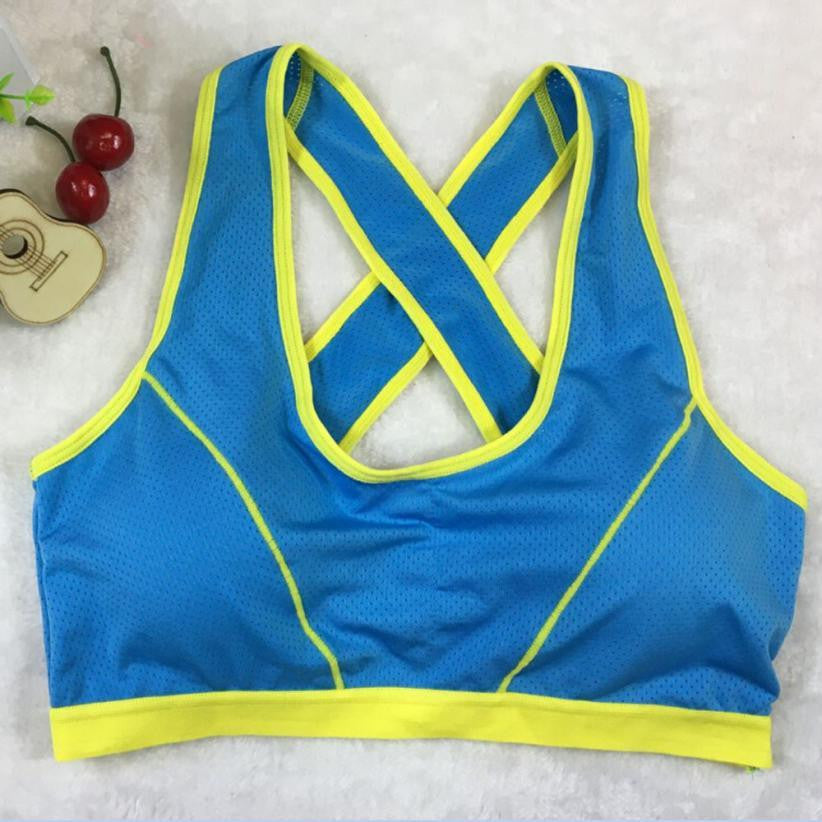 Slim Fitness keep fit Women Lady Bra Solid Wrap Chest Strap Vest Tops Bra bandage crop top