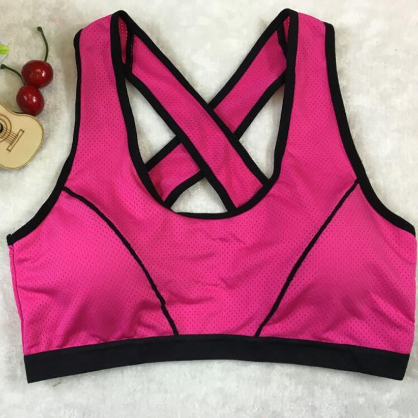Slim Fitness keep fit Women Lady Bra Solid Wrap Chest Strap Vest Tops Bra bandage crop top