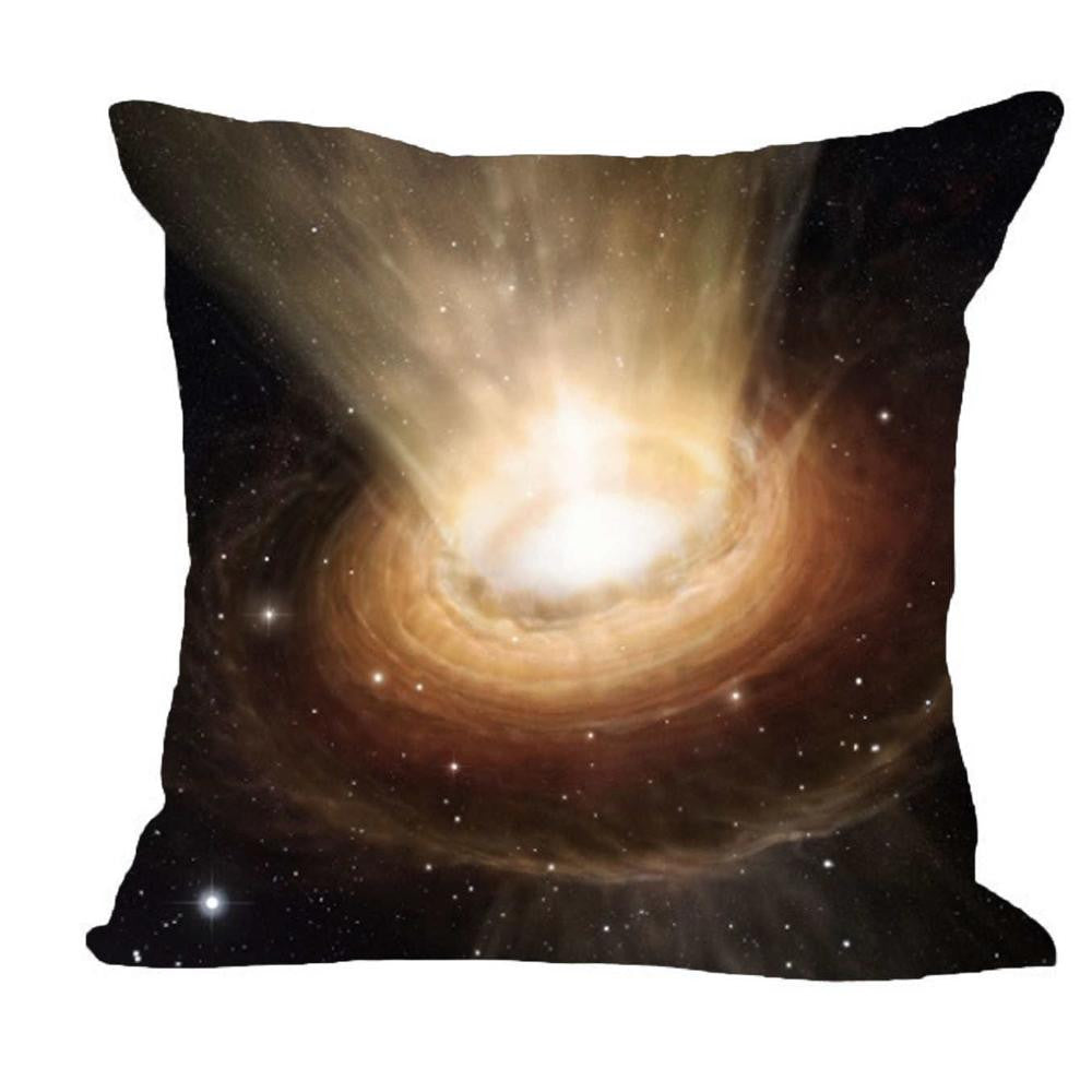 Pillow Case Galaxy Cushion Cover Planet Linen/Cotton sofa chair seat Car Sofa 45*45CM Cushion Home Decorative Throw Cover