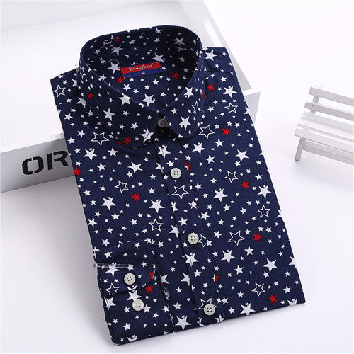 S-5XL Cotton Long Sleeve Shirt Women Turn Down Collar Plus Size Women Blouses with Button Long Sleeve