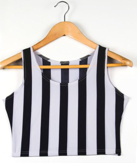 Women Crop Top Tank Top Vest women clothing punk S M L XL plus size