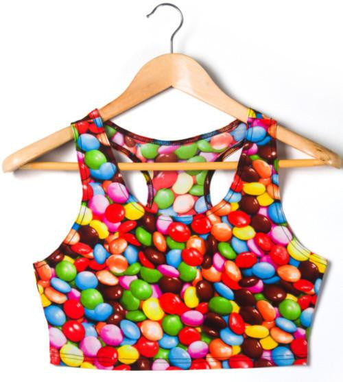 Women Crop Top Tank Top Vest women clothing punk S M L XL plus size