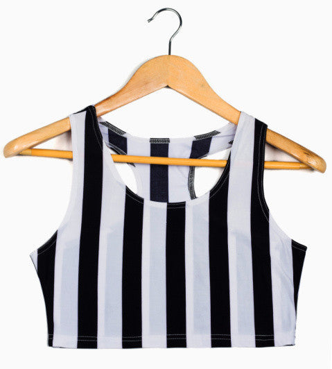 Women Crop Top Tank Top Vest women clothing punk S M L XL plus size