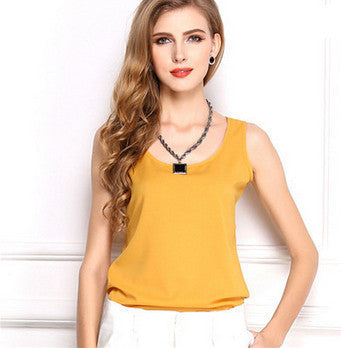 Online discount shop Australia - Blouses Plus Size Women Chiffon Blouse  Shirt Cute Candy Color Tropical Casual Tops Clothes