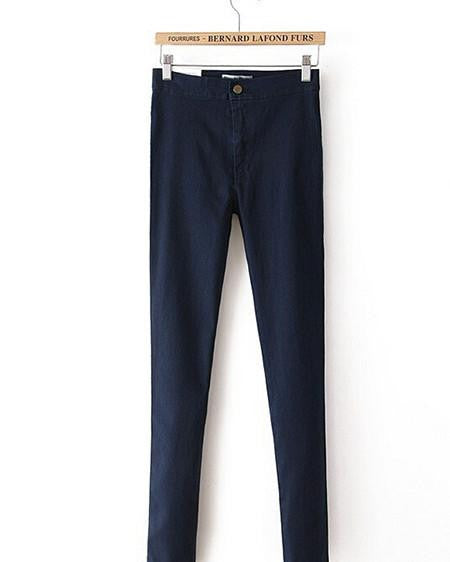 women jeans high waist denim slim casual sexy pencil pants washed trousers skinny jeans