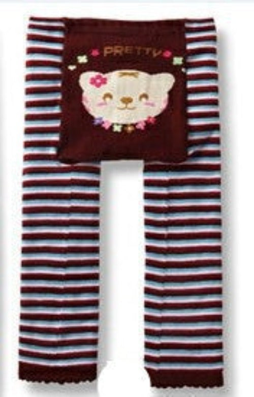 Online discount shop Australia - Baby Pants cartoon print knitted busha pp pants elastic waist toddler Leggings Kids Clothes 3-24 M