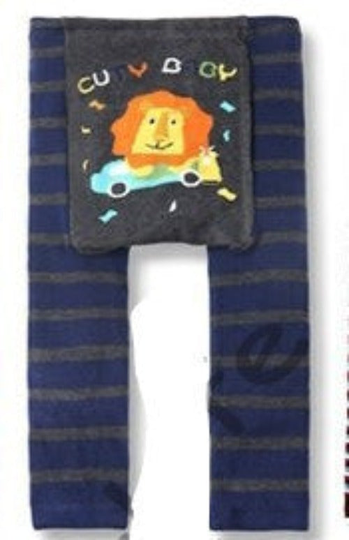 Online discount shop Australia - Baby Pants cartoon print knitted busha pp pants elastic waist toddler Leggings Kids Clothes 3-24 M