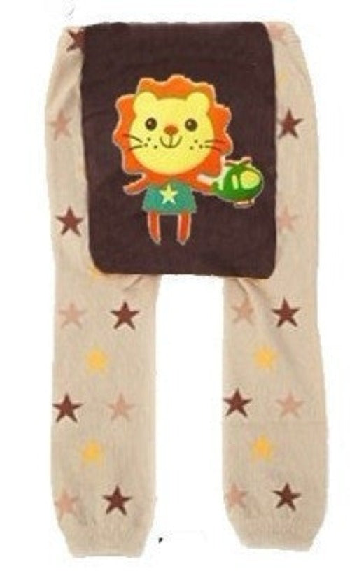 Online discount shop Australia - Baby Pants cartoon print knitted busha pp pants elastic waist toddler Leggings Kids Clothes 3-24 M