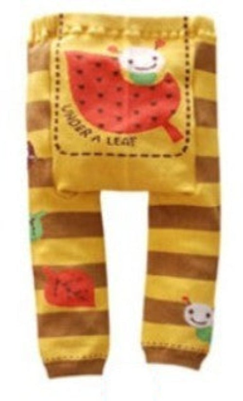 Online discount shop Australia - Baby Pants cartoon print knitted busha pp pants elastic waist toddler Leggings Kids Clothes 3-24 M