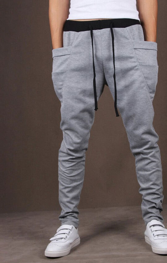 Fashion Brand Sweatpants Trousers Men Harem Pants Pants, Men'S Big Pocket Design Man Cargo Joggers M ~ XX - CelebritystyleFashion.com.au online clothing shop australia