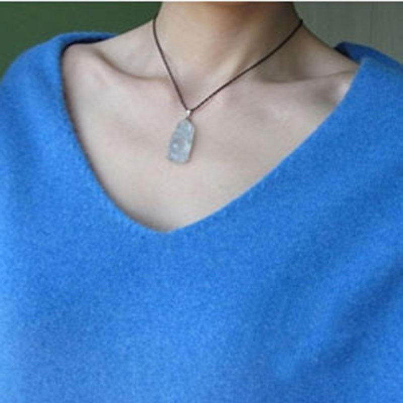 autumn winter 100 cashmere sweater women fashion sexy v-neck sweater loose long sleeve solid 100% wool sweater - CelebritystyleFashion.com.au online clothing shop australia