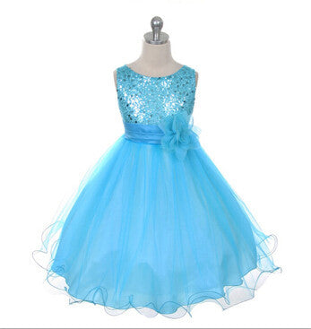 High Quality girl dress New Year Party Dress Christmas Dress for Girl Sleeveless Lace Princess 3-14Yrs Girls clothes - CelebritystyleFashion.com.au online clothing shop australia